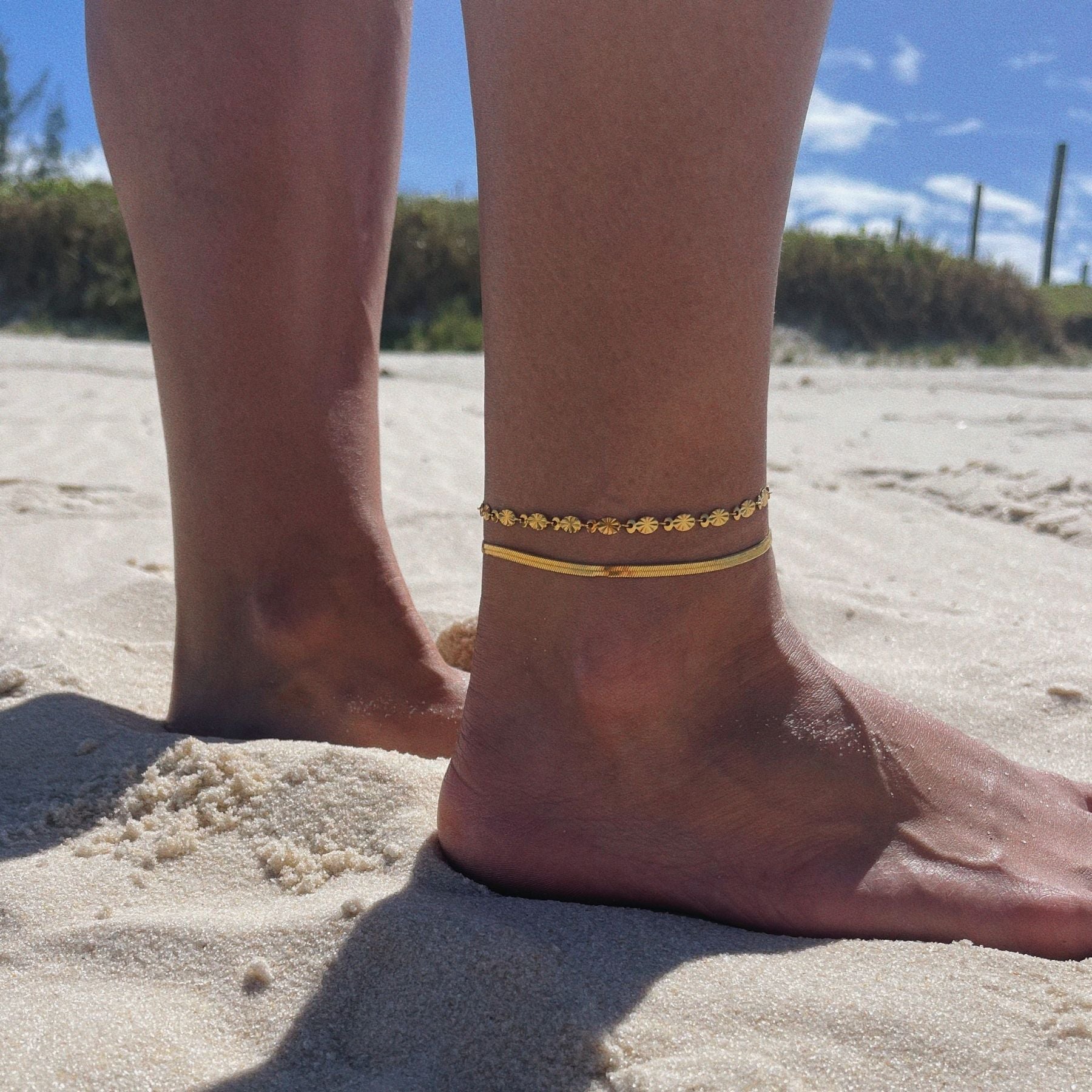 Flat Chain Anklet